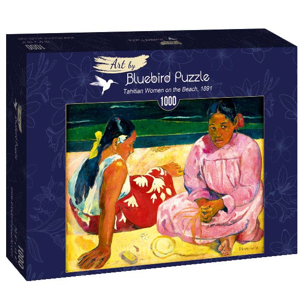 Bluebird - Gauguin - Tahitian Women on the Beach, 1891 - 1000 Piece Jigsaw Puzzle