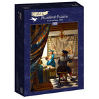 Art of Painting, 1668 by Johannes Vermeer – 1000 Piece Jigsaw Puzzle (Bluebird)