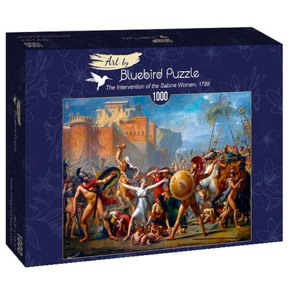 Bluebird Puzzle - Jacques-Louis David - The Intervention of the Sabine Women, 1799 - 1000 Piece Jigsaw Puzzle
