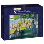 A Sunday Afternoon on the Island of La Grande Jatte, 1886 by Georges Seurat – 1000 Piece Jigsaw Puzzle (Bluebird Puzzle)