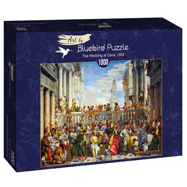 Bluebird - Paolo Veronese - The Wedding at Cana, 1563 - 1000 Piece Jigsaw Puzzle