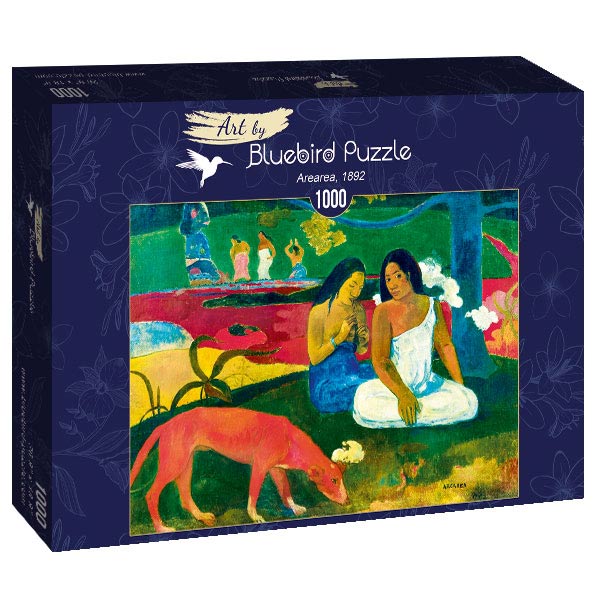 Arearea, 1892 by Gauguin – 1000 Piece Jigsaw Puzzle (Bluebird Puzzle)