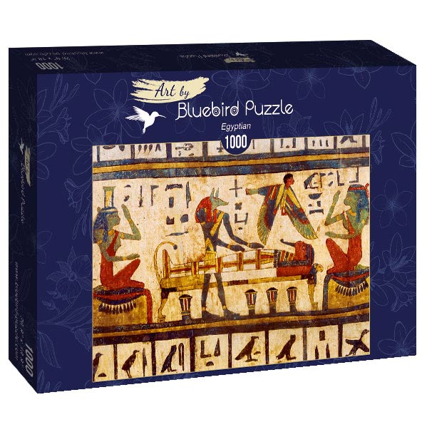 Bluebird Puzzle - Egyptian - 1000 Piece Jigsaw Puzzle