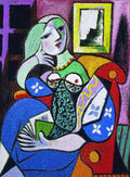 Woman With Book by Picasso – 1000 Piece Jigsaw Puzzle (Piatnik)