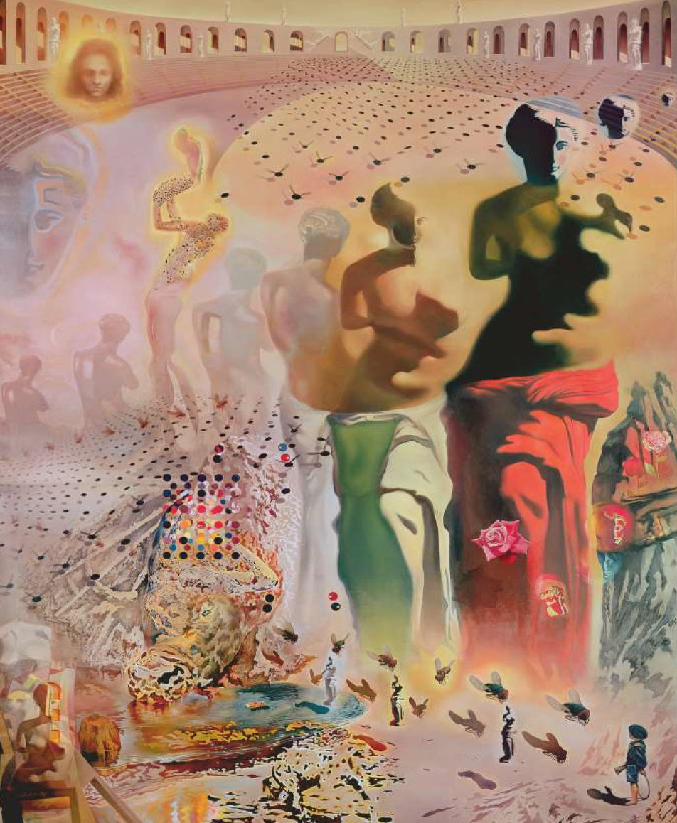 The Hallucinogenic Toreador by Salvador Dali – 1000 Piece Jigsaw Puzzle (Piatnik)