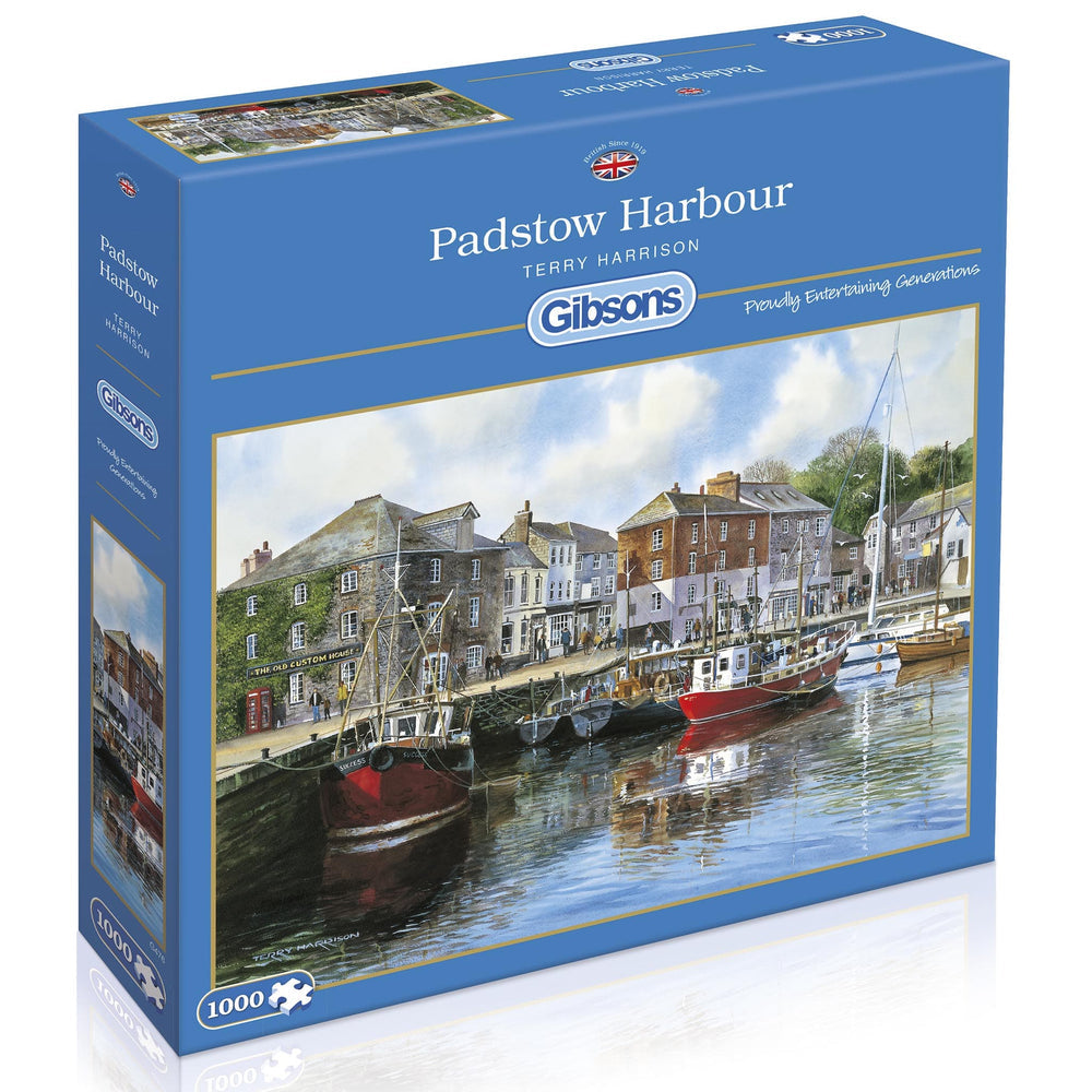 Padstow Harbour – 1000 Piece Jigsaw Puzzle (Gibsons)