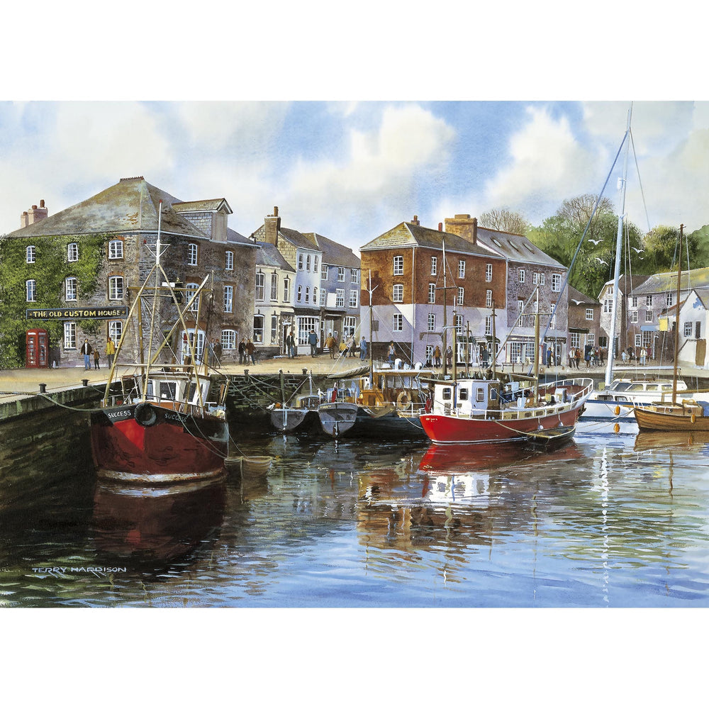 Gibsons - Padstow Harbour - 1000 Piece Jigsaw Puzzle