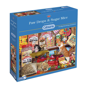 Gibsons - Paw Drops & Sugar Mice - 1000 Piece Jigsaw Puzzle