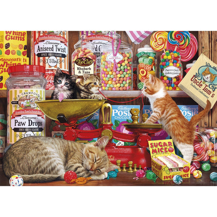 Paw Drops & Sugar Mice – 1000 Piece Jigsaw Puzzle (Gibsons)
