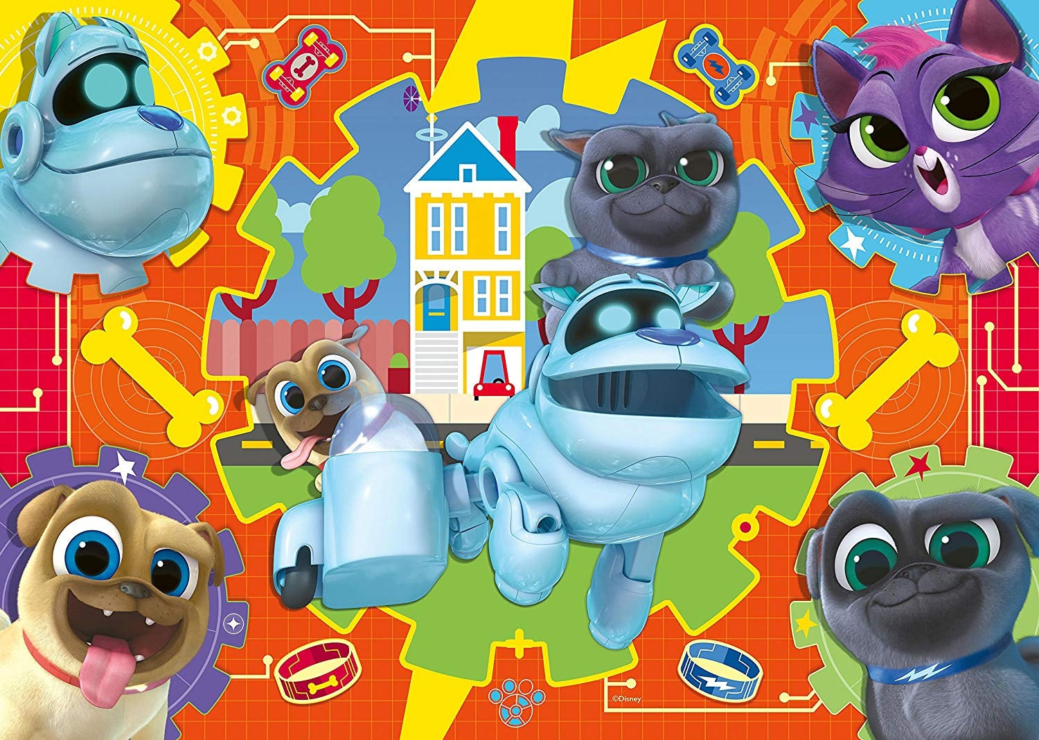 Ravensburger Disney Puppy Dog Pals 24pc Giant Floor Jigsaw Puzzle