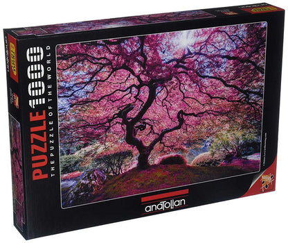 Anatolian - Pink Tree - 1000 Piece Jigsaw Puzzle