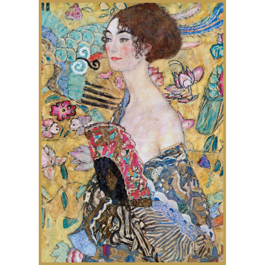 Piatnik - Klimt Lady With Fan - 1000 Piece Jigsaw Puzzle