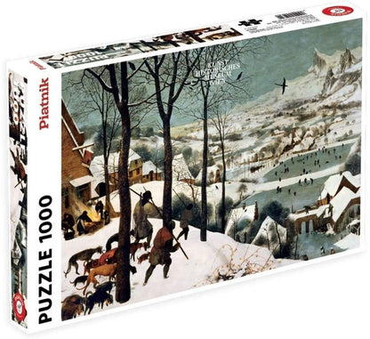Piatnik - Breughel - Hunters in the snow - 1000 Piece Jigsaw Puzzle