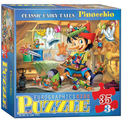 Eurographics 6035-0421 Pinocchio 35 piece jigsaw puzzle
