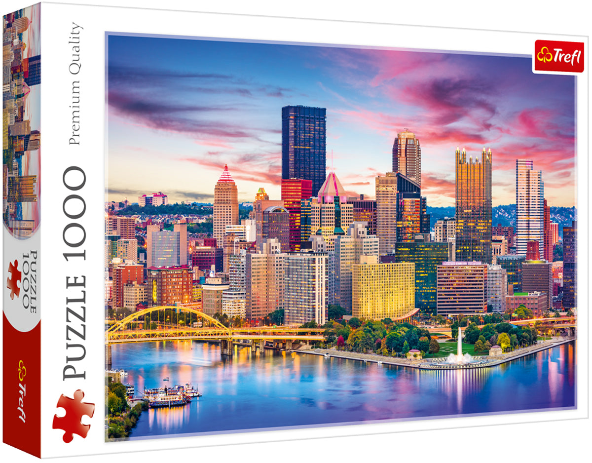 Pittsburgh – 1000 Piece Jigsaw Puzzle (Trefl)