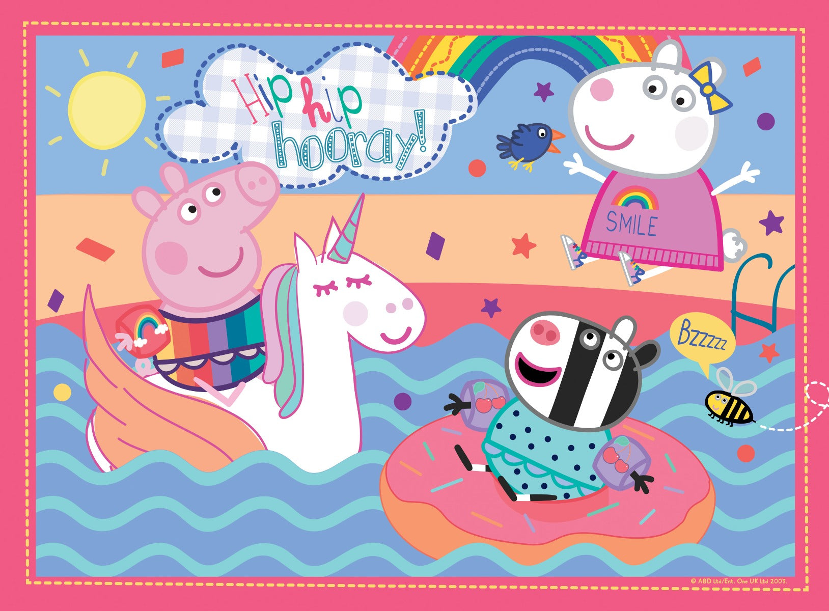 Ravensburger Peppa Pig Unicorn My First Floor Puzzle 16 piece