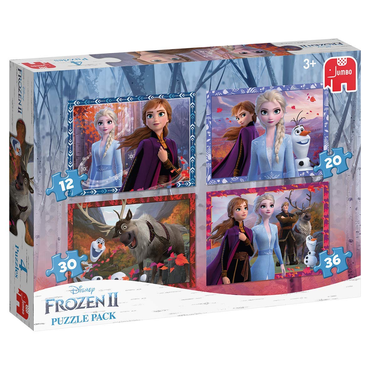 Disney Frozen 2 2-4in1 Puzzle Pack – Jigsaw Puzzle (Jumbo)