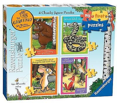 Ravensburger My First Puzzle, The Gruffalo (2, 3, 4 & 5pc) Jigsaw Puzzles
