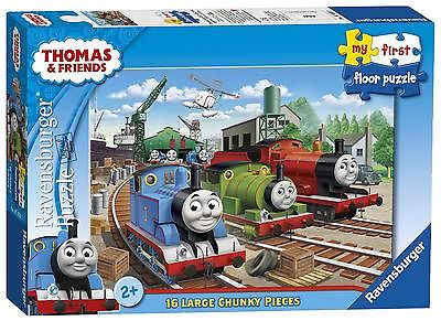 My First Floor Puzzle: Thomas & Friends – 16 Piece Jigsaw Puzzle (Ravensburger)