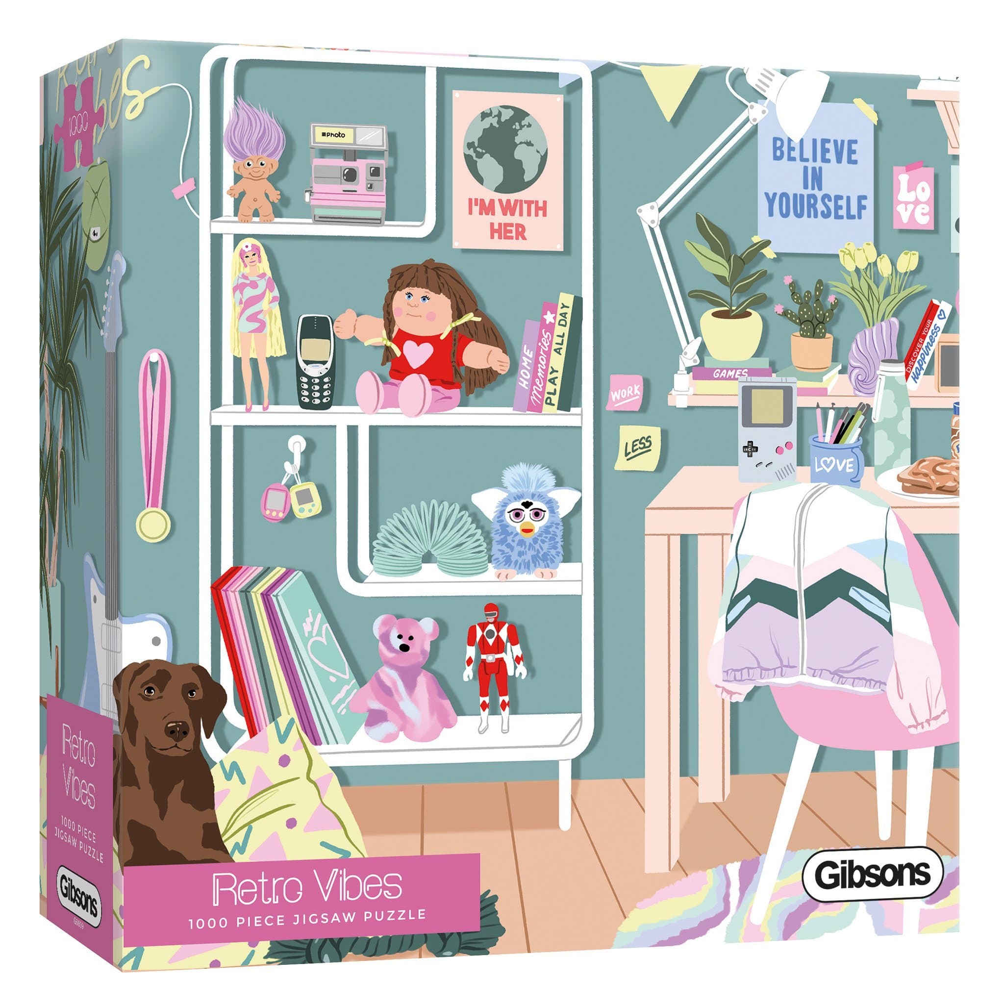 Retro Vibes – 1000 Piece Jigsaw Puzzle (Gibsons)