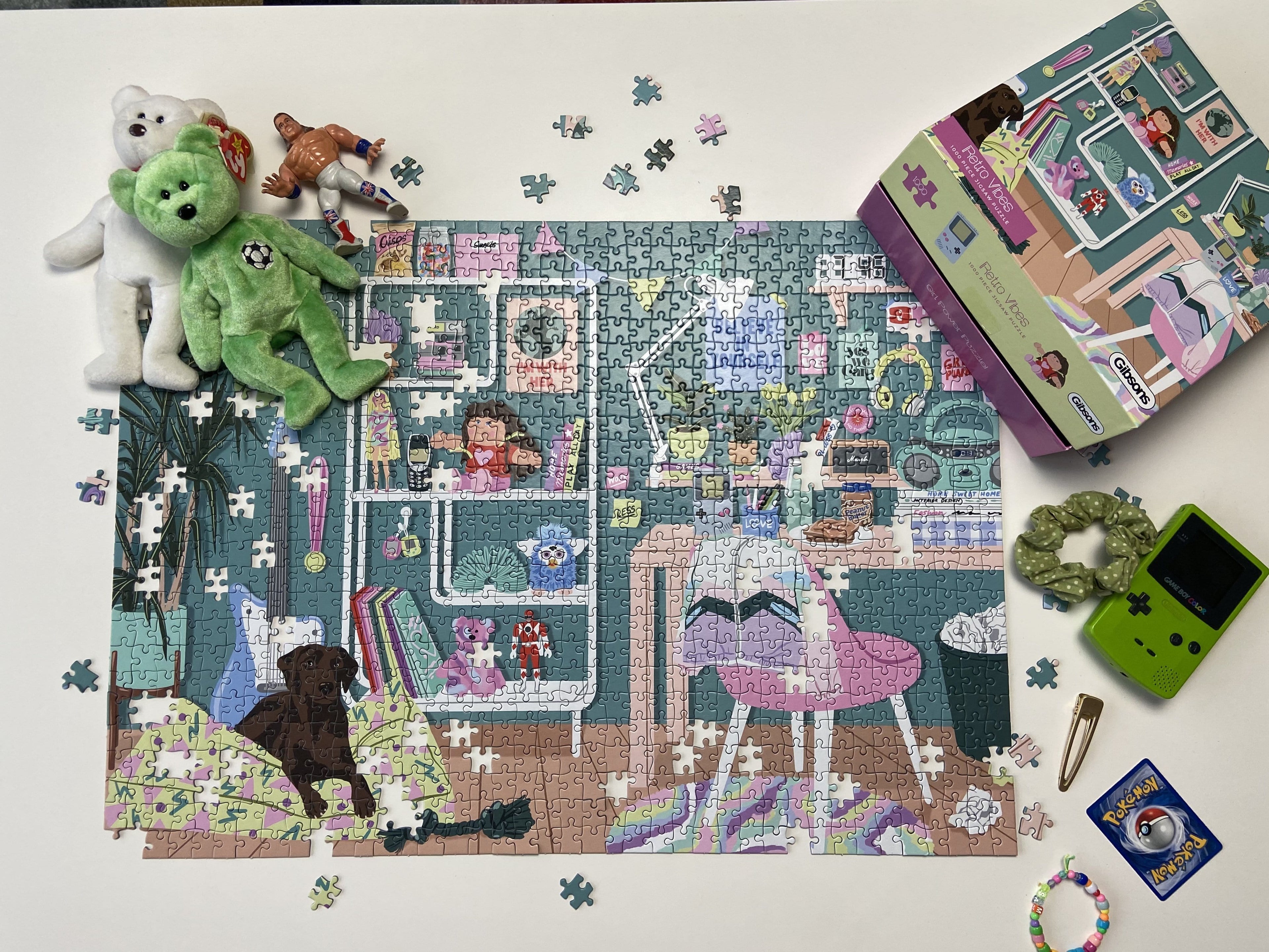 Retro Vibes – 1000 Piece Jigsaw Puzzle (Gibsons)