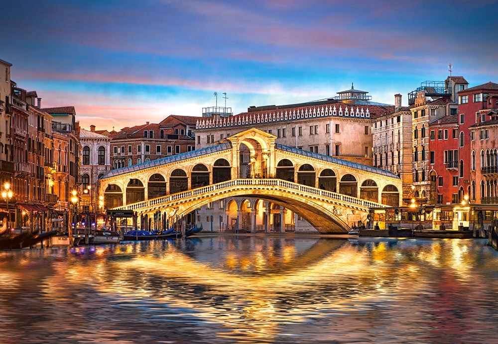 Castorland - Rialto by Night, Venice - 1000 Piece  Jigsaw Puzzle