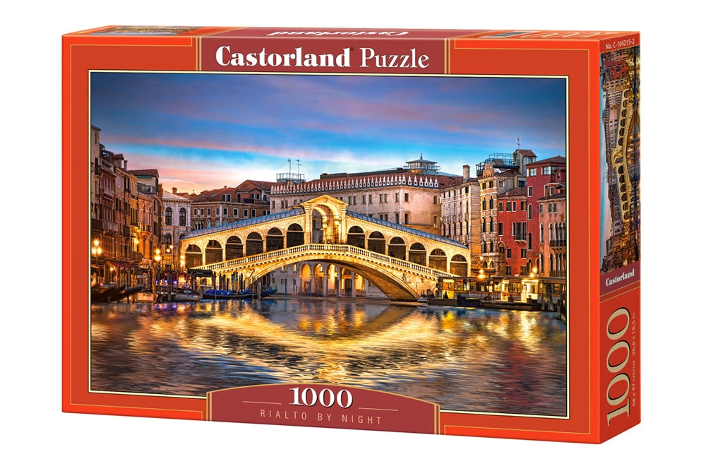 Castorland - Rialto by Night, Venice - 1000 Piece  Jigsaw Puzzle