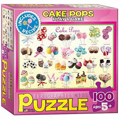 Eurographics 6100-0518 Cake Pops 100 Piece  Jigsaw Puzzle