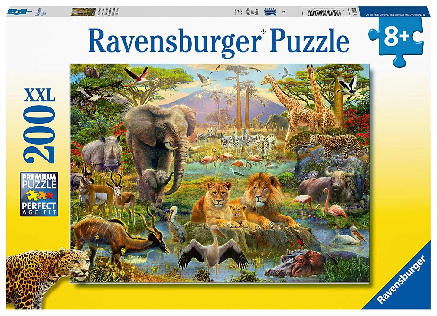 Ravensburger 12891 Animals Of The Savanna - XXL 200 Piece Jigsaw Puzzle