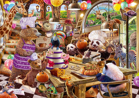 Chef Mania by Steve Sundram – 1000 Piece Jigsaw Puzzle (Schmidt)