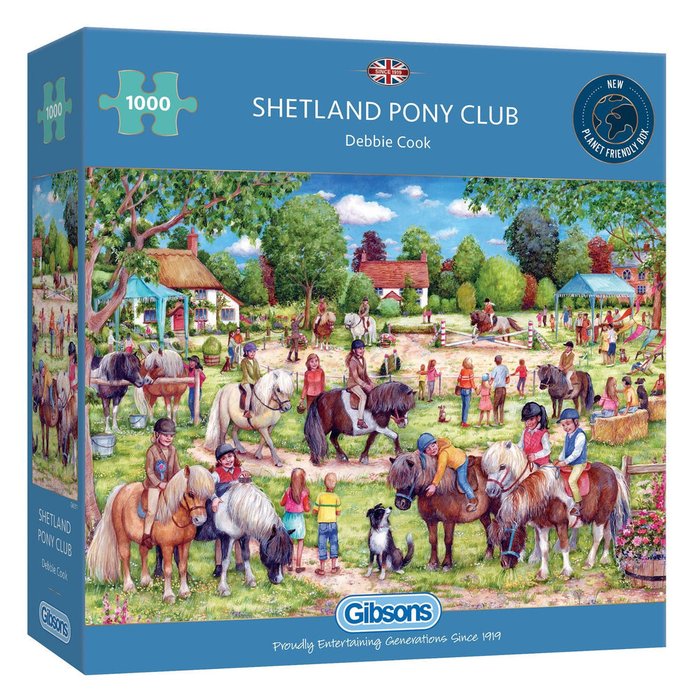 Shetland Pony Club – 1000 Piece Jigsaw Puzzle (Gibsons)