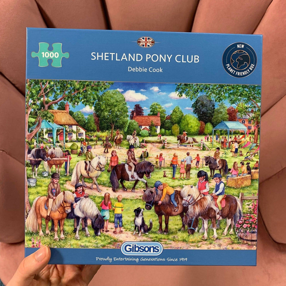 Gibsons - Shetland Pony Club - 1000 Piece Jigsaw Puzzle