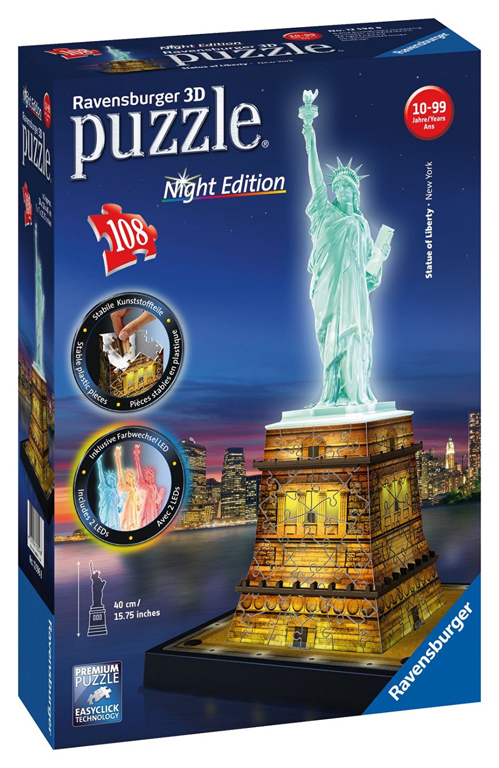 Statue of Liberty – 108 Piece Jigsaw Puzzle (Ravensburger)