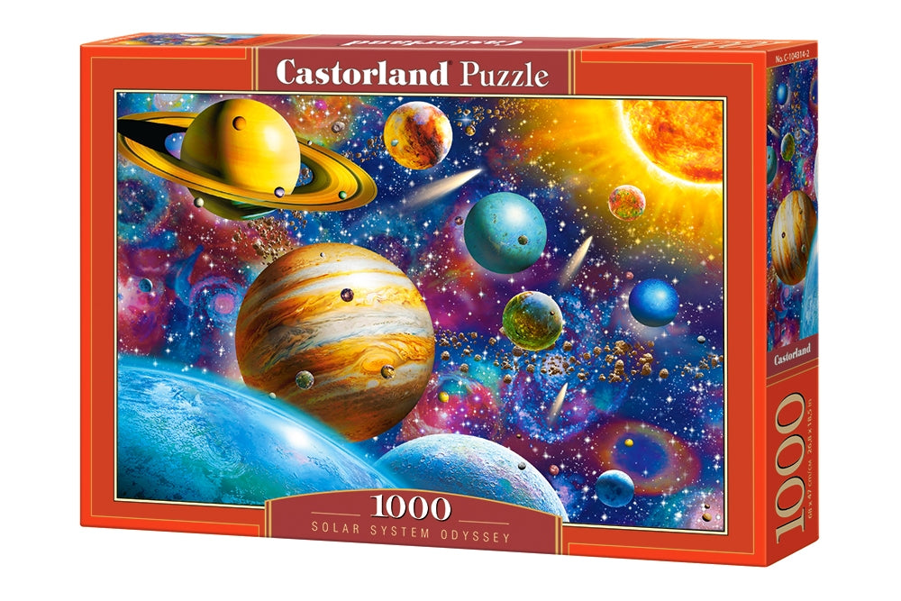 Castorland - Solar System Odyssey - 1000 Piece  Jigsaw Puzzle