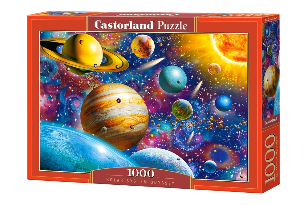 Solar System Odyssey – 1000 Piece Jigsaw Puzzle (Castorland)