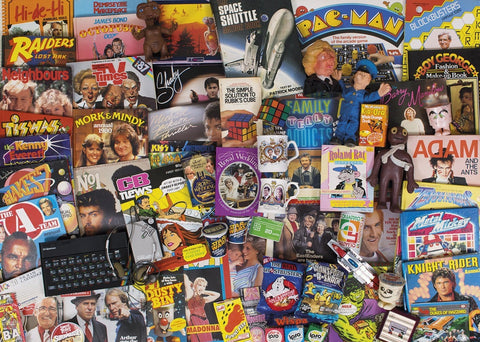 Spirit of the 80s – 1000 Piece Jigsaw Puzzle (Gibsons)
