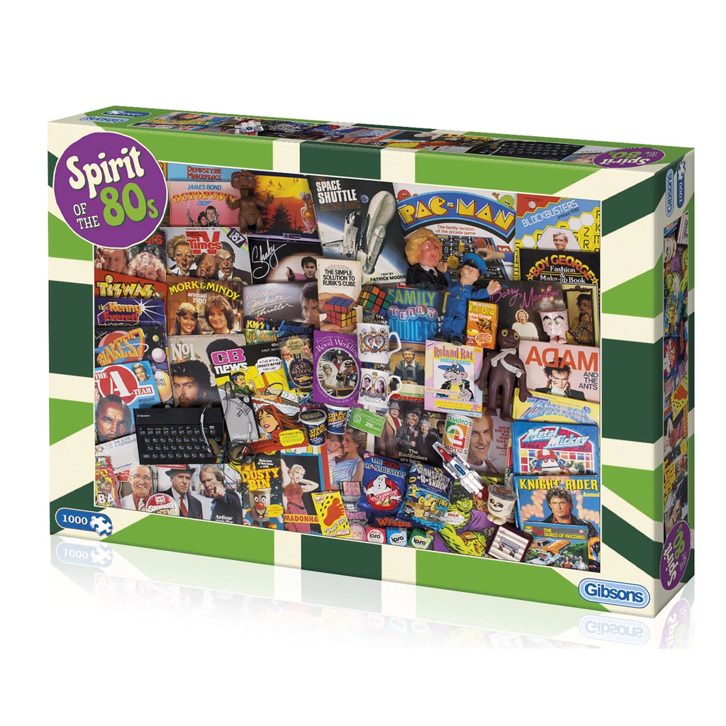 Spirit of the 80s – 1000 Piece Jigsaw Puzzle (Gibsons)