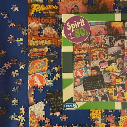 Gibsons - Spirit of the 80s - 1000 Piece Jigsaw Puzzle
