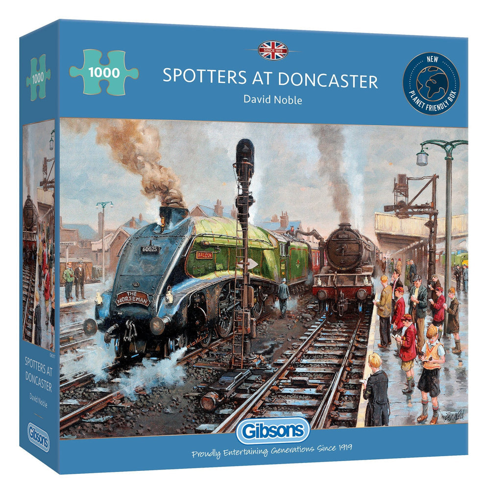 Spotters at Doncaster – 1000 Piece Jigsaw Puzzle (Gibsons)
