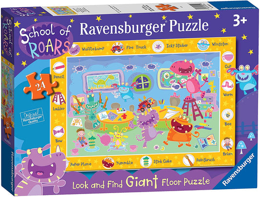 Ravensburger 3024 School Of Roars 24pc Giant Floor Jigsaw Puzzle