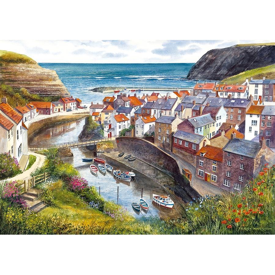 Staithes – 1000 Piece Jigsaw Puzzle (Gibsons)