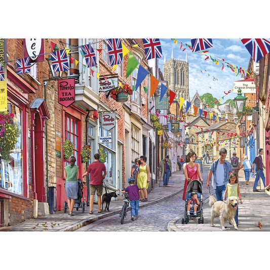 Gibsons - Steep Hill - 1000 Piece Jigsaw Puzzle