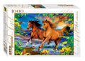 Horses – 1000 Piece Jigsaw Puzzle (Step Puzzle)