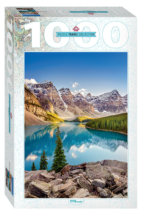 Step Puzzle 79120 Moraine Lake, Canada – Puzzles Galore