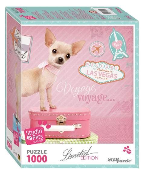 Studio Pets Dogs – 1000 Piece Jigsaw Puzzle (Step Puzzle)
