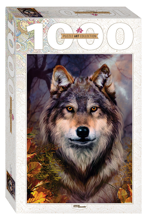 Step Puzzle - Wolf - 1000 Piece jigsaw Puzzle