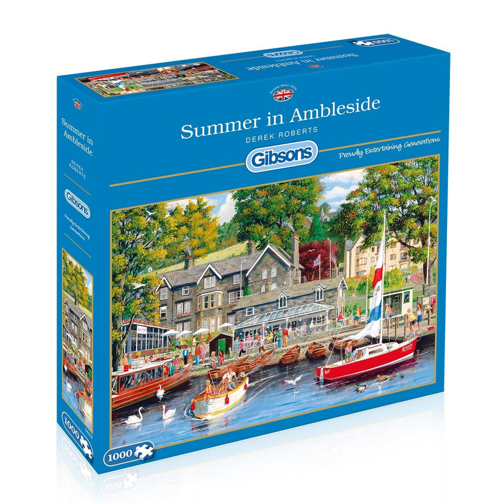 Summer in Ambleside – 1000 Piece Jigsaw Puzzle (Gibsons)