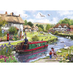 Swanning Along – 1000 Piece Jigsaw Puzzle (Gibsons)