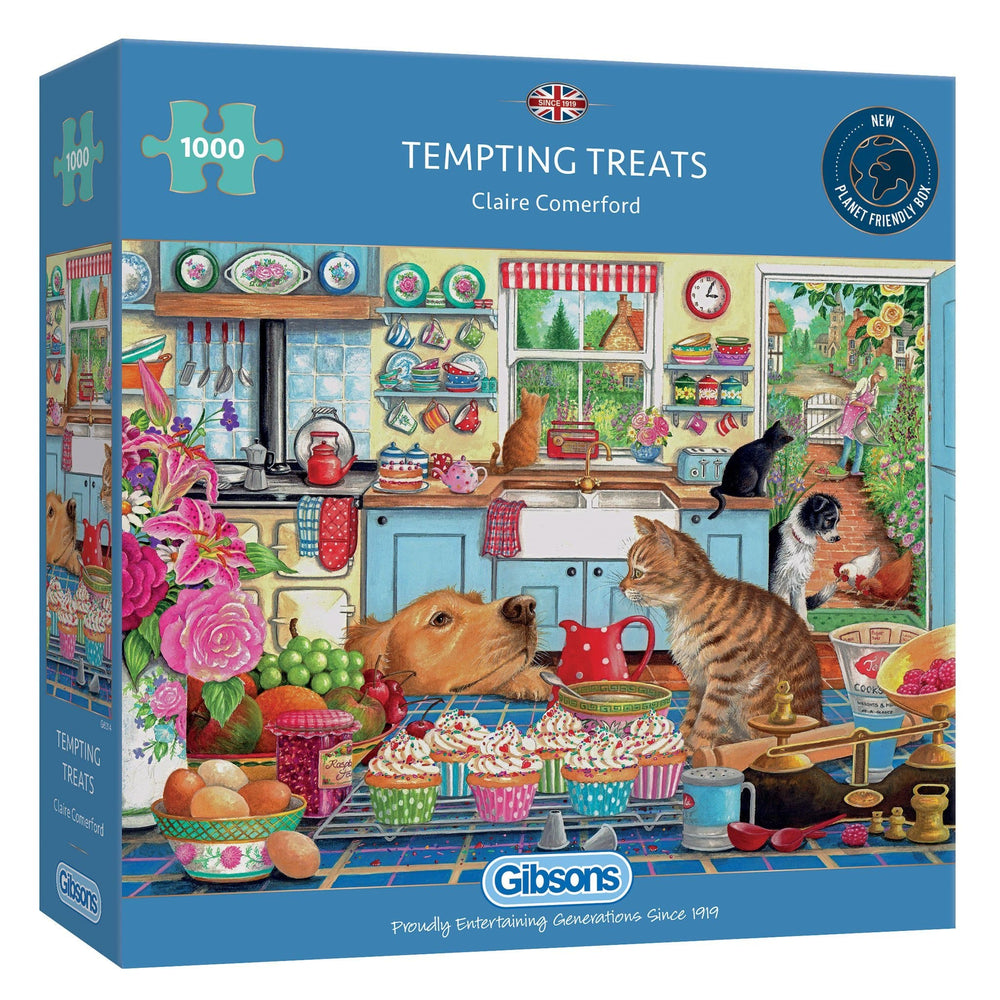 Tempting Treats – 1000 Piece Jigsaw Puzzle (Gibsons)