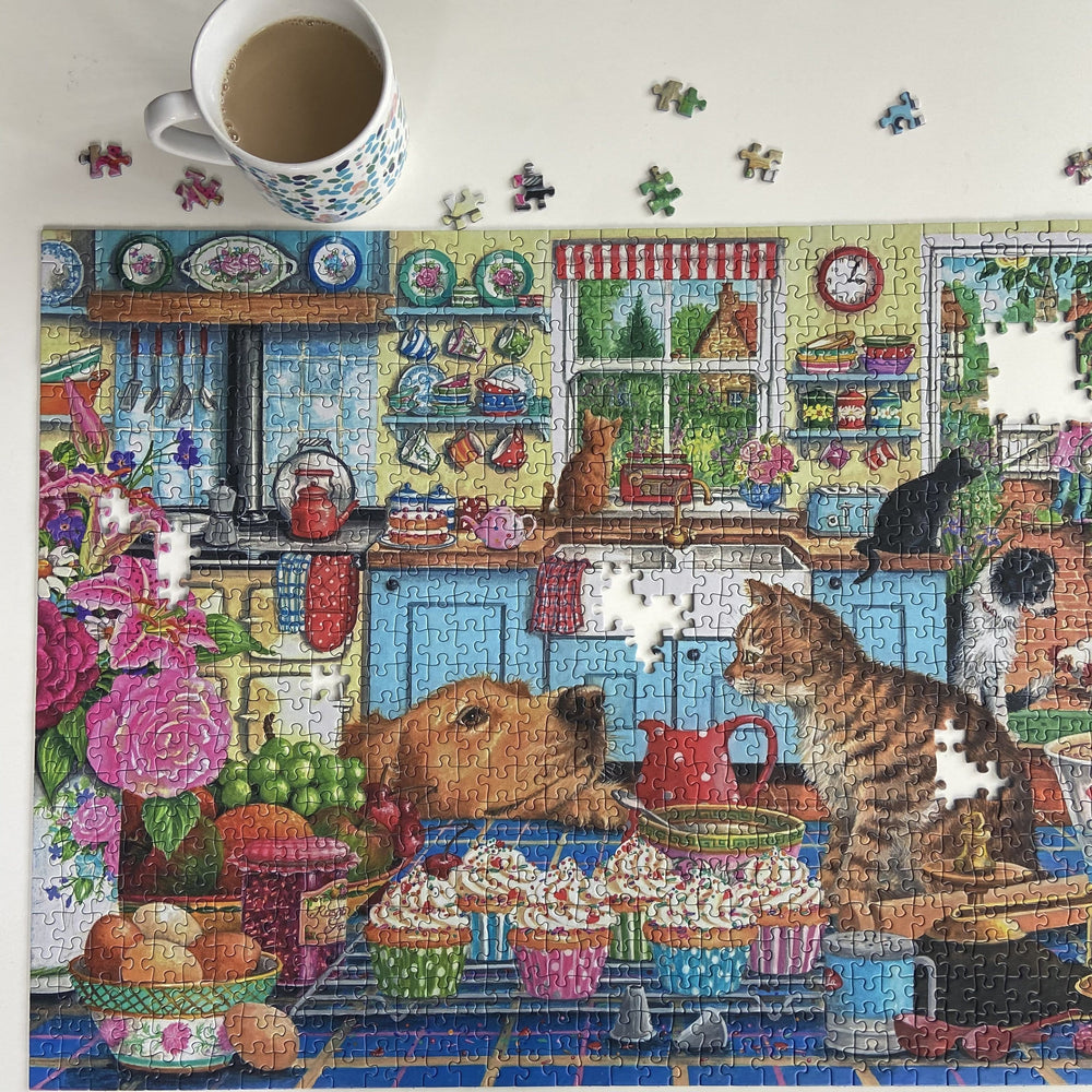 Gibsons - Tempting Treats - 1000 Piece Jigsaw Puzzle